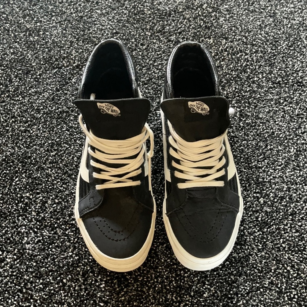 VANS HIGH TOPS WORN ONCE